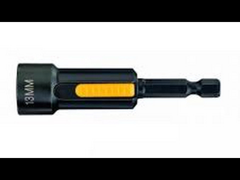 Набор магнитных торцевых головок DeWALT EXTREME IMPACT 1/4", 8-13 мм