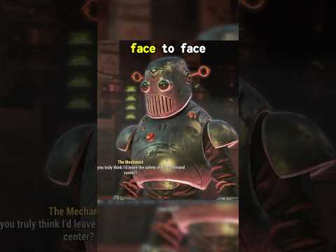 Beating the Mechanist in Automatron's Final Quest #Fallout4 #Automatron #shorts