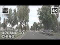 Driving From Upland To Chino Hills Euclid Avenue CA 83