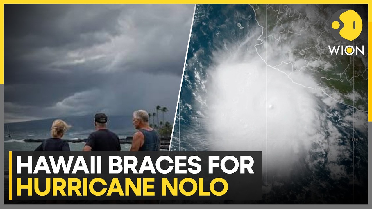Hurricane Nolo: Hawaii Residents Prepare for Flooding As Nolo Nears | WION