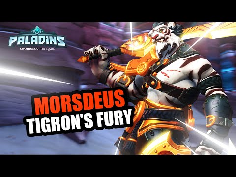 Morsdeus Tiberius Pro Competitive l MASTER l TIGRON’S FURY l IMMORTAL X11 l PALADINS GAMEPLAY
