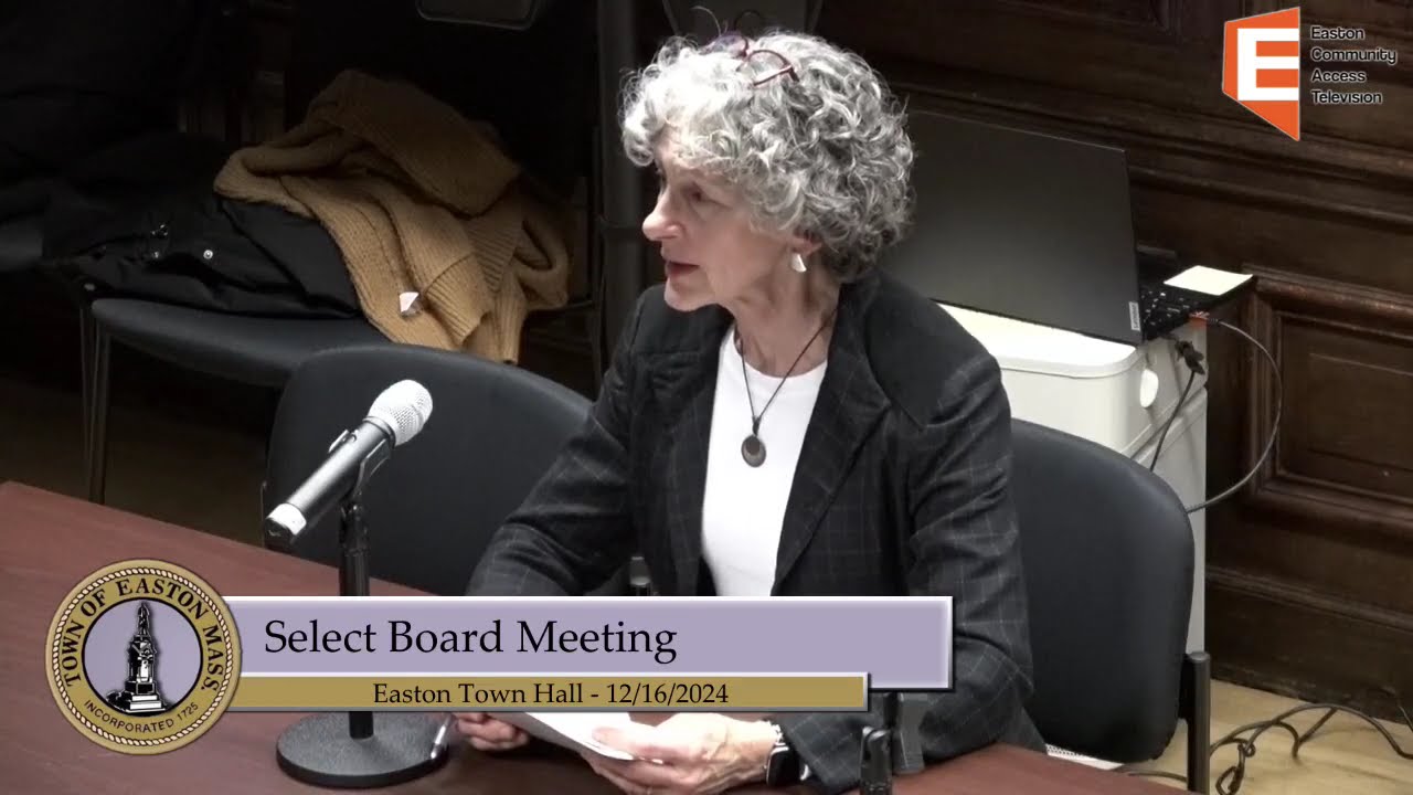 Select Board Meeting 12/16/24