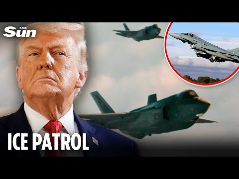 Danish fighter jets and French tanker in Nato drills over Greenland as Arctic tensions soar