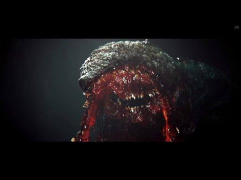 Gravemind Creature Meets Master Chief Scene  - Halo Cinematic(480P)AGL #short#youtubeshort