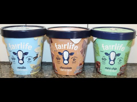 Fairlife Light Ice Cream: Vanilla, Chocolate & Mint Chip Review