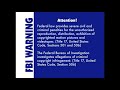 HiT Entertainment Warning Screen 2003 2006