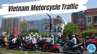 Vietnam motorcycles traffic in Ho Chi Minh City (Saigon) #Shorts