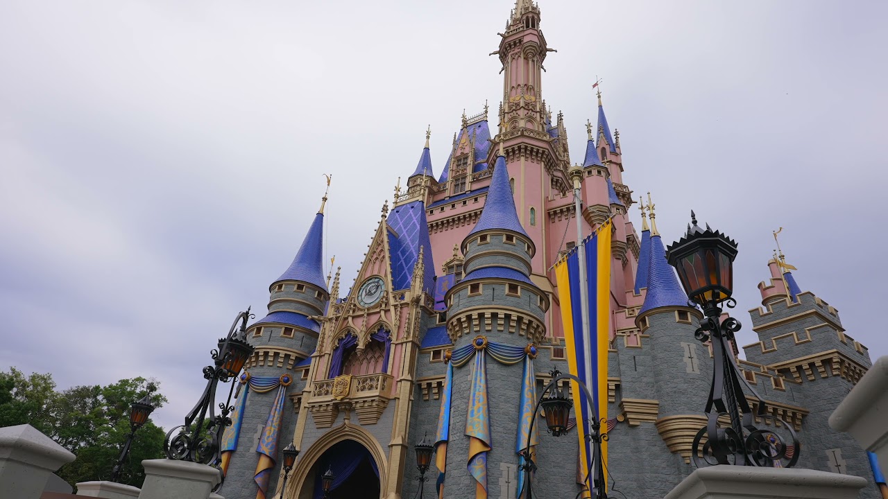First phase of the Cinderella Castle 50th anniversary makeover complete