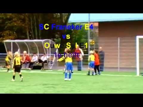 SC Franeker E4 - Ouwe Syl E1; zaterdag 10 oktober 2009; een topaffiche in deze poule