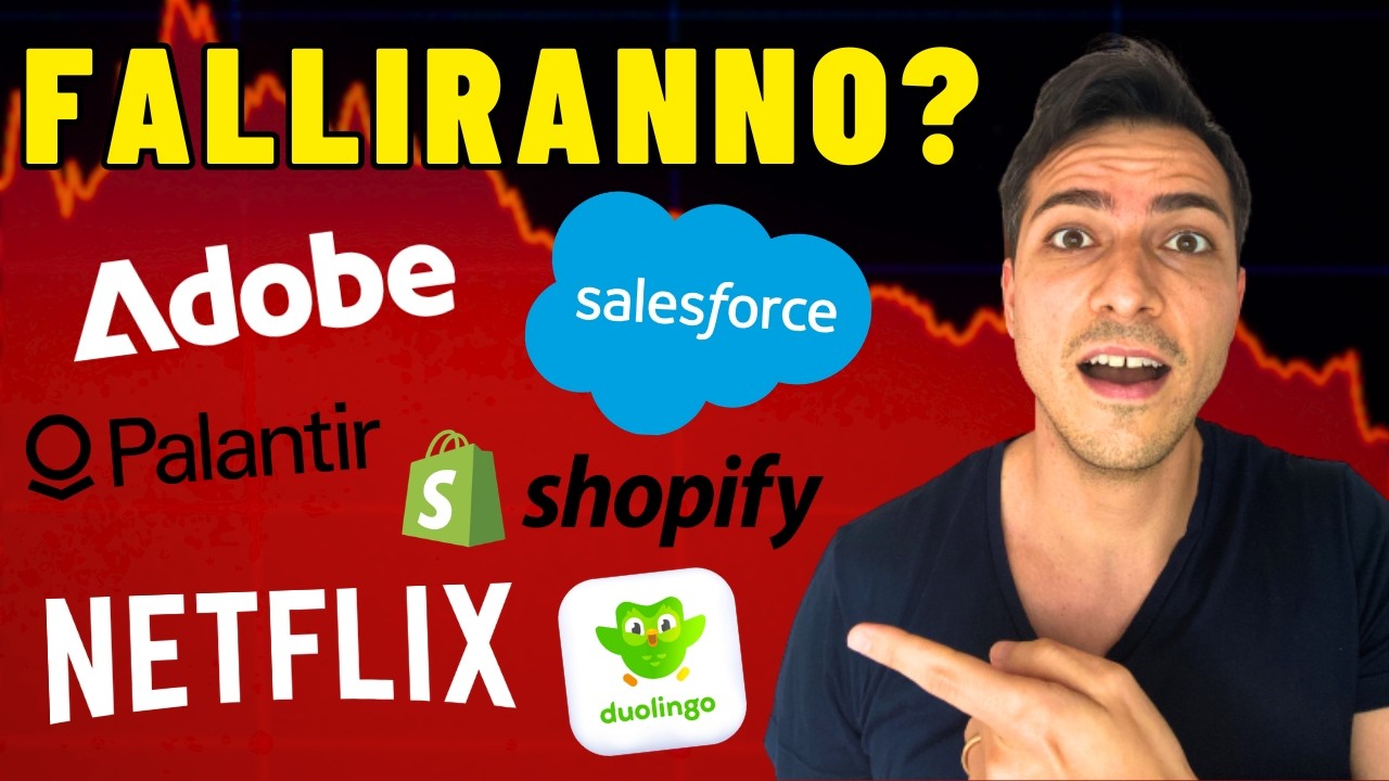 Ecco le Azioni Software che Rischiano il FALLIMENTO