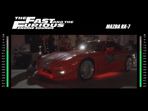The Fast And The Furious: Engine Sounds - Dom's RX-7