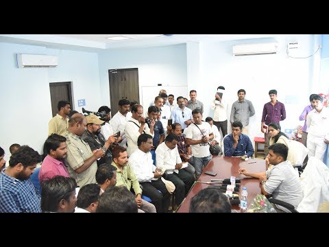 Chittoor District New Collector Sri NARAYANA BHARATH GUPTA, IAS Sir Press Meet Madanapalle