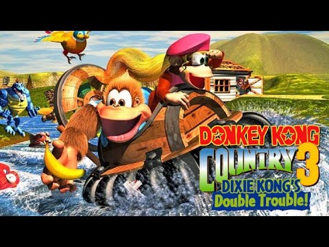 Donkey Kong Country 3: Dixie Kong's Double Trouble - Full Game 105% Walkthrough (No Damage)