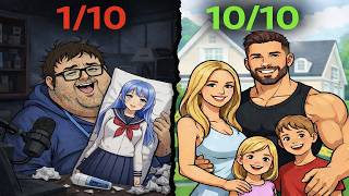 Your Life at Every Level of Attractiveness (1-10)