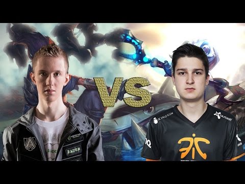 Froggen vs Febiven sick Yasuo vs Fizz 1v1