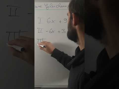 Linear systems of equations - which method is appropriate #math #danieljung #graduation #explain