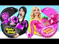 Wednesday Vs Barbie Cooking Challenge Me Vs Grandma Cake Decorating Battle By Turbo Team