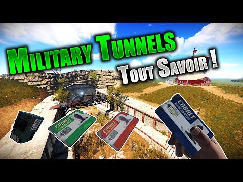 Rust - Military Tunnel [Puzzle + Infos ]