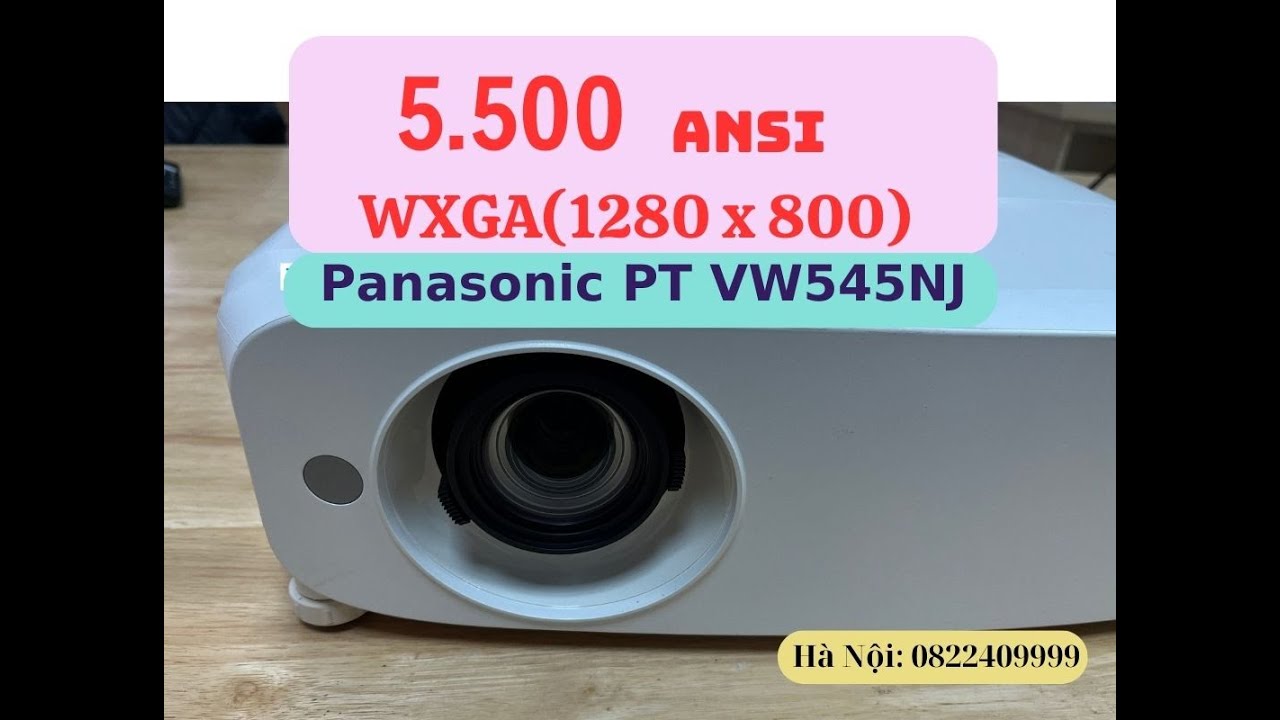 Máy chiếu cũ Panasonic PT VW545NJ giá rẻ (DC8650007)