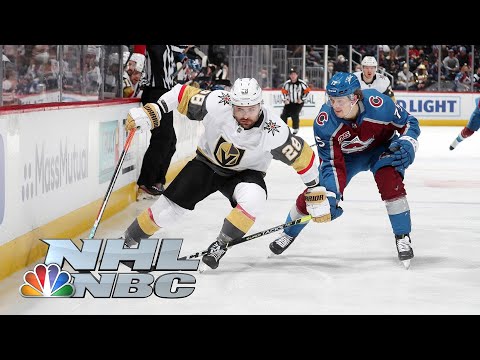NHL Stanley Cup 2021 Second Round: Avalanche vs. Knights | Game 1 EXTENDED HIGHLIGHTS | NBC Sports