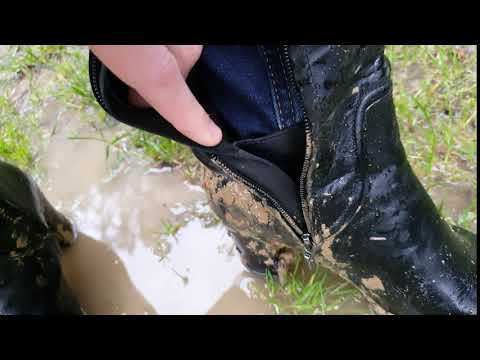 Muddy walk in the forest with my geox boots : Part 3