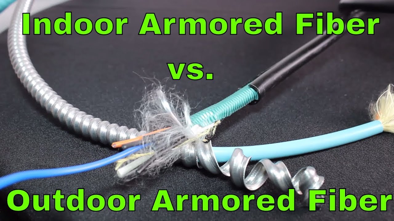 Armoured Fibre Cable Installation