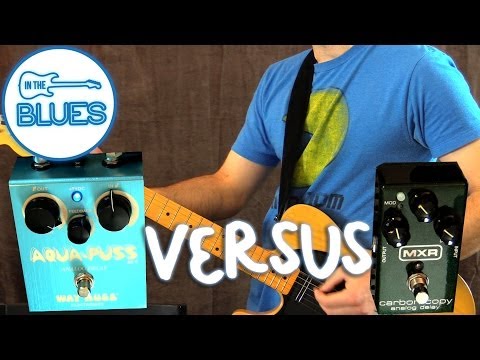 Way Huge Aqua-Puss vs MXR Carbon Copy Delay Pedal