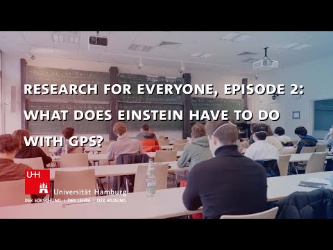 Research for Everyone, Episode 2: What does Einstein have to do with GPS?