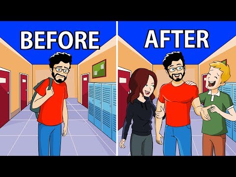 交不到朋友？讓別人喜歡你的小技巧 (This Psychological Trick Will Make People Like You (Animated))