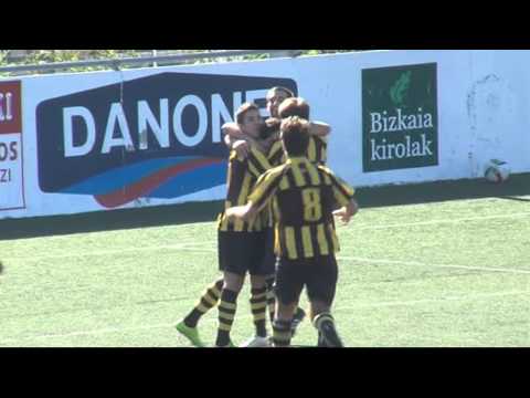Tercera División: Los goles del Santurtzi 3 - 3 CD Getxo (20-09-15)