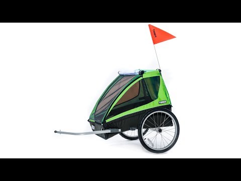 Vídeo - Bike Trailer Thule Cadence p/ 1 ou 2 Bebês