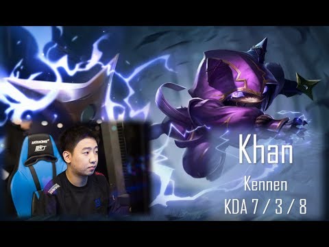 KZ Khan - Kennen Top Lane : Kennen Highlights (vs Karsa ; with Viper,Ben)