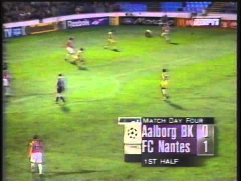1995 November 1 Aalborg Denmark 0 Nantes France 2 Champions League