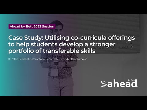 Ahead by Bett 2022 | Utilising co-curricula offerings