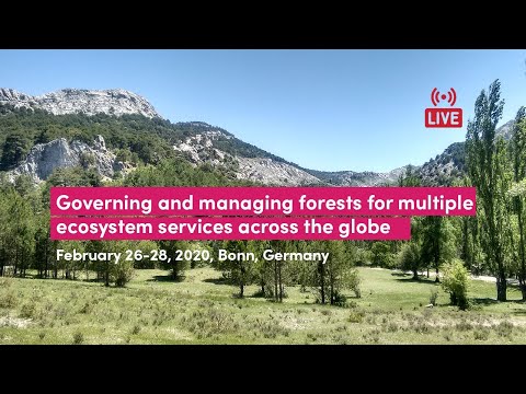 Tour de la Planète-Governing and managing forests for multiple ecosystems services across the globe