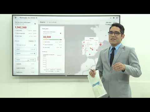 O DIA NEWS 14 04 20  Rastreador do COVID-19 ateÌ 13h07m