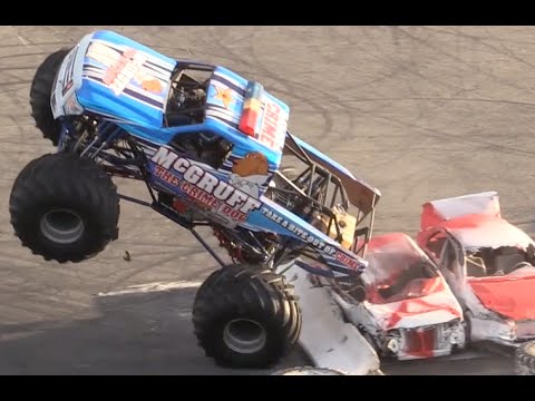 Monster Truck Freestyle - Irwindale Speedway 6-18-16