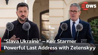 Starmer Vows Britain Will Never Abandon Ukraine In Final Kyiv Visit | DWS News | AC1F