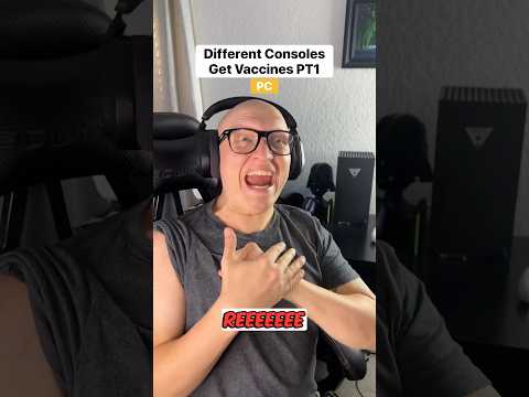 Consoles get flu shot PT1 #funny #comedy #relatable #gamer #humor #skit