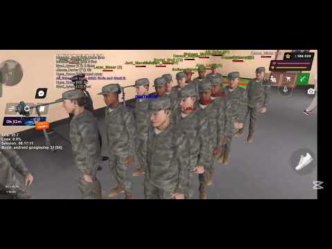 Work in the army in the game vibe city online