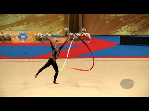 GERGALO Rebecca (FIN) - 2018 Rhythmic Worlds, Sofia (BUL) - Qualifications Ribbon