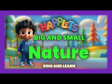 🌻 Big or Small? Let's Learn Sizes in Nature! 🐞 | Fun Preschool Learning