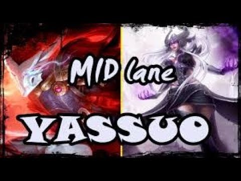 YASUO VS SYNDRA  7.16 - HOW TO COUNTER GANK ON MID?