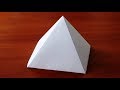 How to make Paper Pyramid ( very easy ) | DIY Crafts How to make Paper Pyramid ( very easy ) | DIY Crafts
