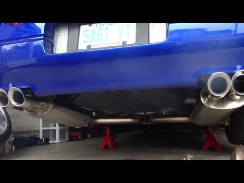 1994 Corvette c4 ZR-1 SW headers cats and corsa first fire