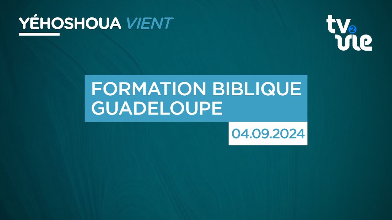 Thumbnail of video: FORMATION BIBLIQUE GUADELOUPE