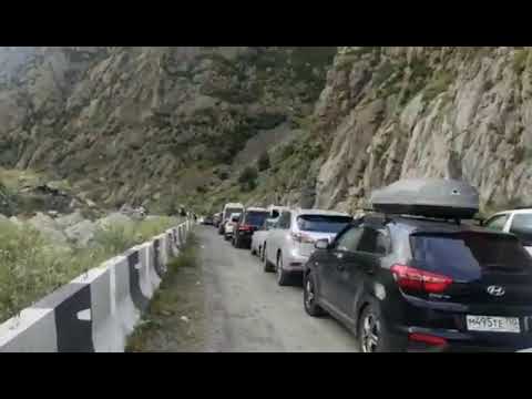 Լարսի վրացական հատվածում մեծ կուտակումներ են