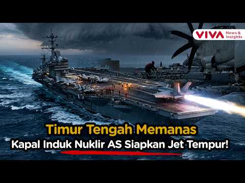 USS George Washington Siaga Penuh di Timur Tengah, Jet Tempur Terus Mengudara!