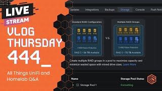 VLOG Thursday 444: All Things UniFi and Homelab Q&A