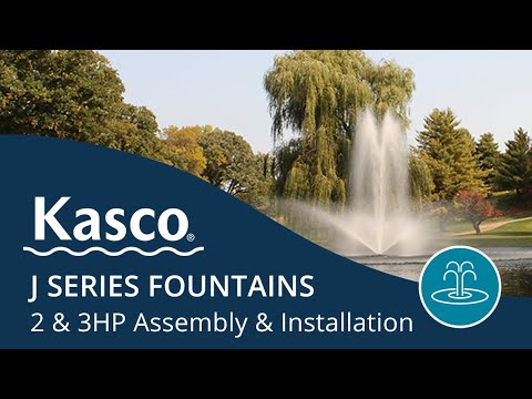 Kasco J-Series Floating Fountains - Display
